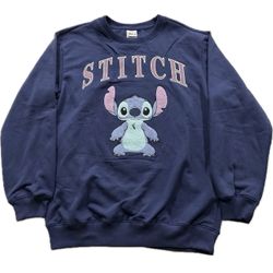 Disney Stitch Crewneck Sweatshirt Women’s Small New 