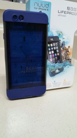 Lifeproof Case, iPhone 6, Gray, Blue