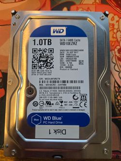 WD Blue 1TB 3.5" SATA Hard Drive