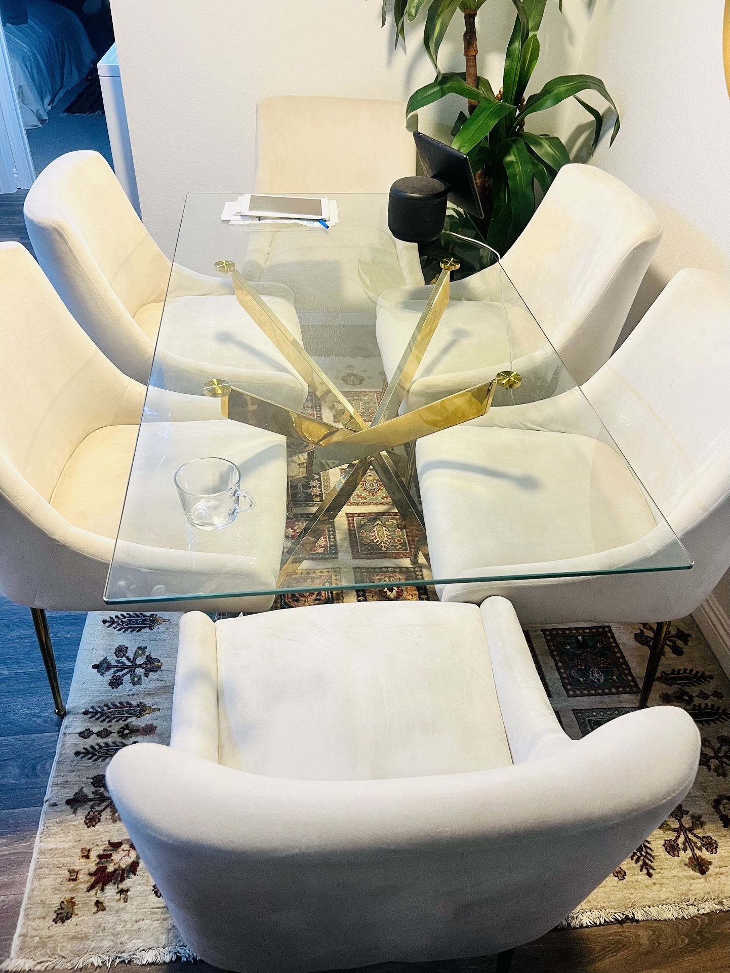 Dining Table With 6 Chair