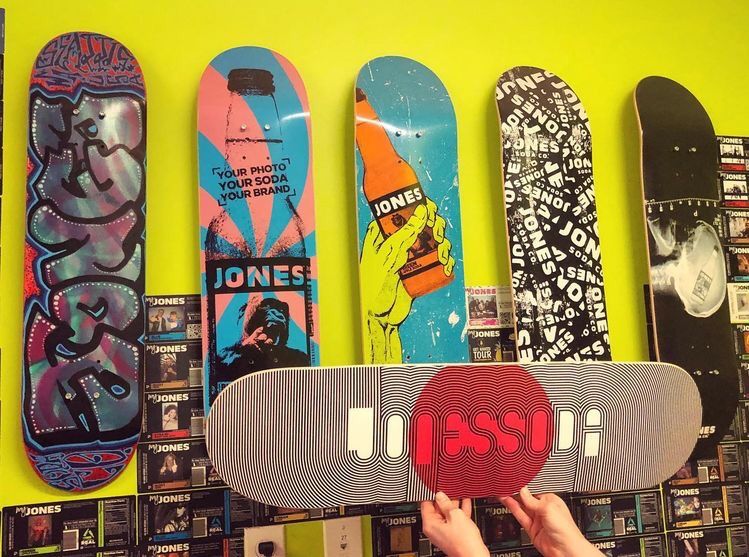 Jones Soda Skateboard Deck Rare for Sale in Roy, WA OfferUp