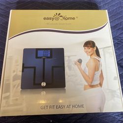 NEW UNOPENED: Easy at Home Bluetooth Smart Scale