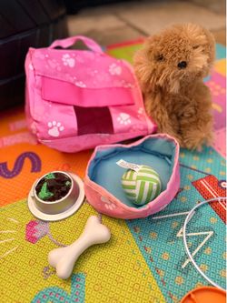 Pretend play puppy set