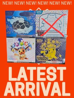 (3) Pokemon Elite Trainer Boxes BUNDLE!