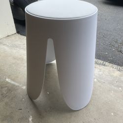 White 4 Piece Stool Set