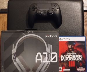 PS5 Gaming Bundle Astro A10 Black PS5 Controller COD MW3