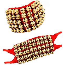 Tobilleras Ghungroo de latón