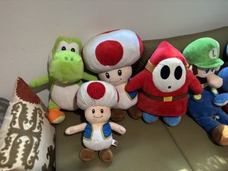 Mario Brothers Plush plushies stuffed animals toys