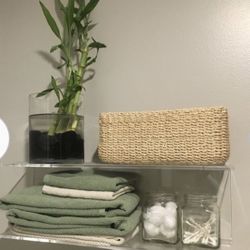 Double Acrylic Wall Shelf 2 Quantity 