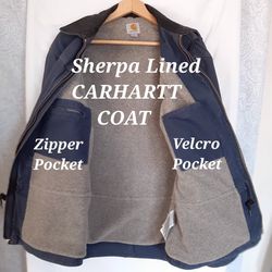 Sherpa Lined Carhartt RIDGE COAT 