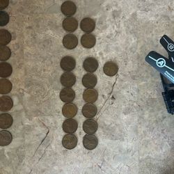 1940 through 1949 wheat pennies