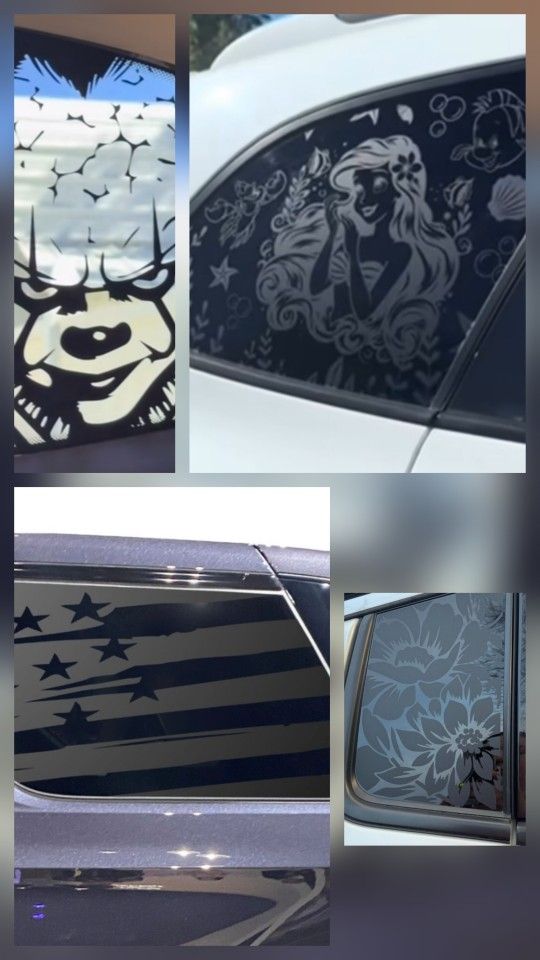 Custom Car Vinyl Decals And Window Decals