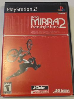 The PlayStation 2 game, Dave Mirra BMX 2, is available for a non-negotiable price of $20.
