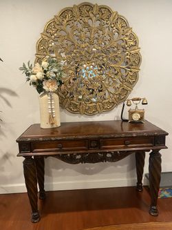 Wood table Side table