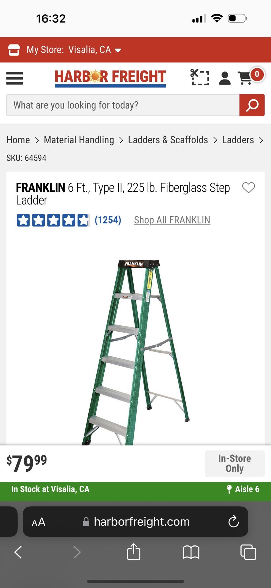 6FT LADDER 🪜