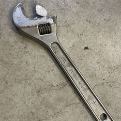 Vintage Craftsman 16” Adjustable Wrench 