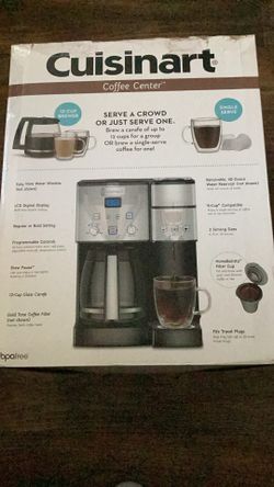 2 In 2 12 Cup Coffee Maker & Single Serve Brewer