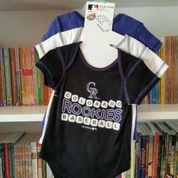 Colorado Rockies 3 Pk Onesies