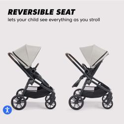 NEW Baby Jogger City Sights Stroller – Frosted Ivory – Retails $699 – Only $429