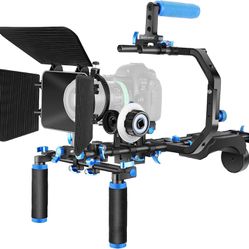 Neewer Shoulder Rig Kit for DSLR Cameras and Camcorders, Movie Video Film Making System