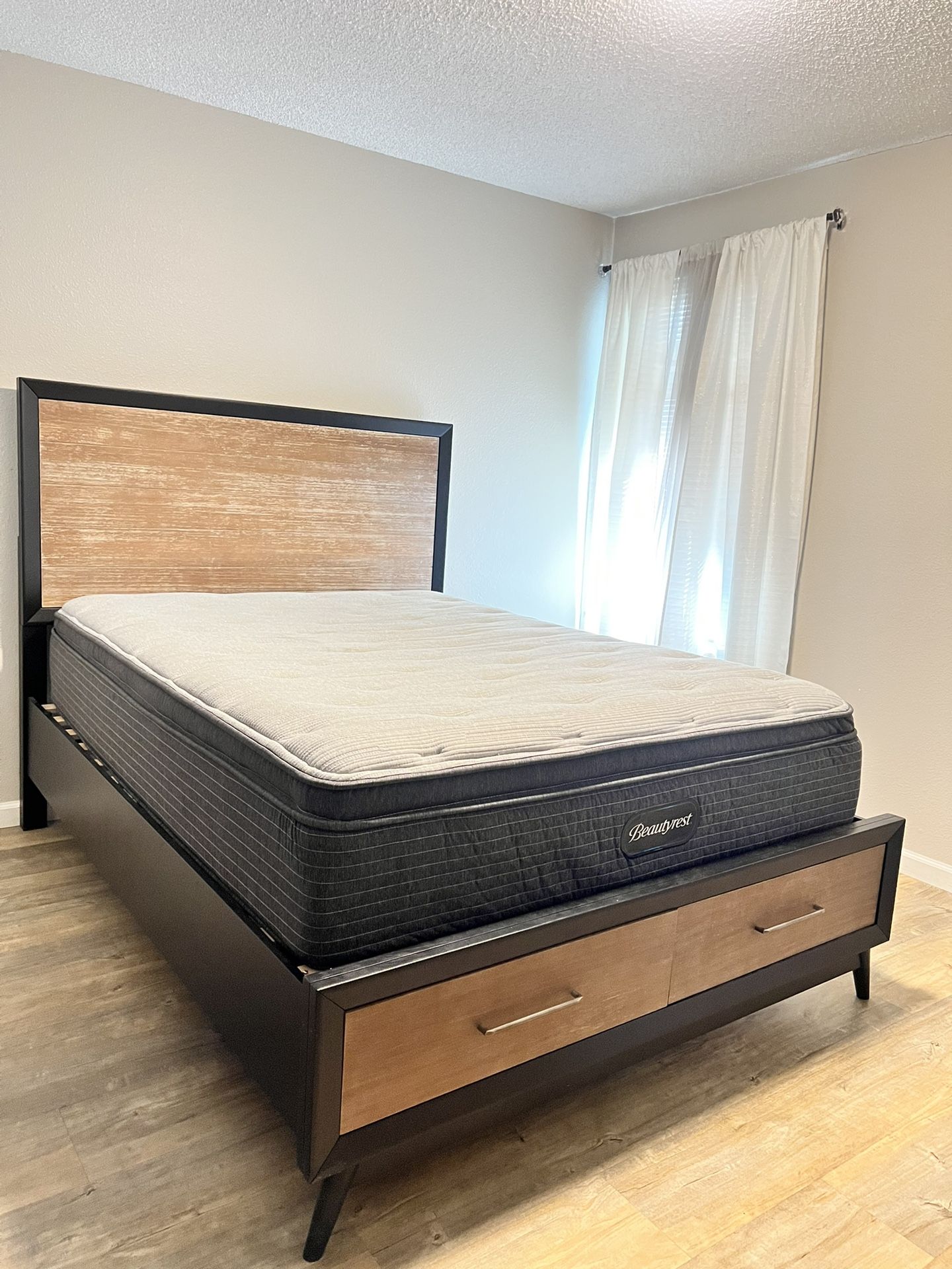 Queen Bed Frame & Dresser