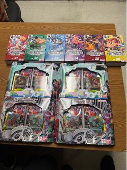 One Piece Illustration Boxes & Starter Decks