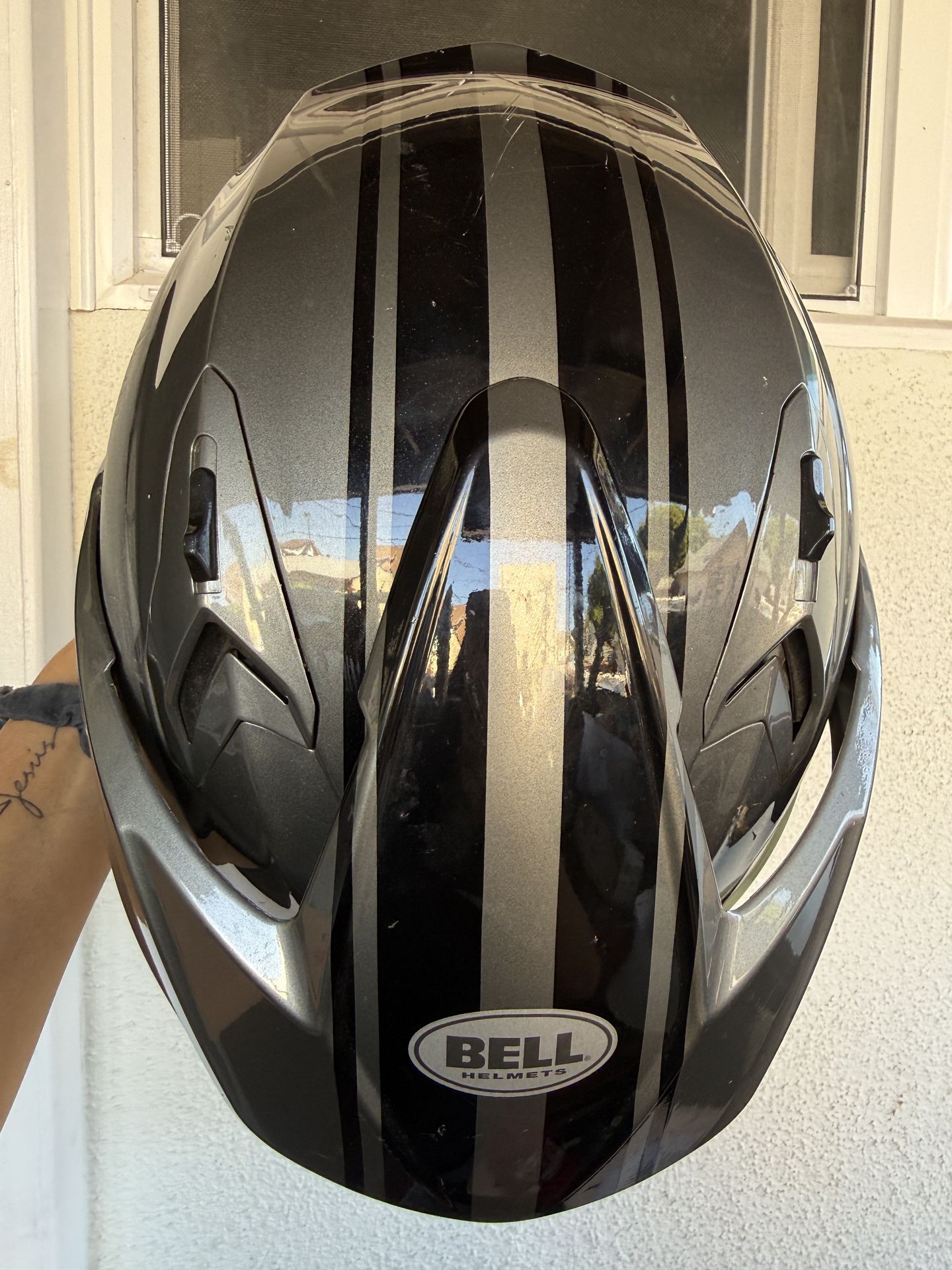 hjc cruiser helmet HJC Cruiser Full Shell CL-5 Gloss Black Mens L DOT Motorcycle Helmet  Excellent