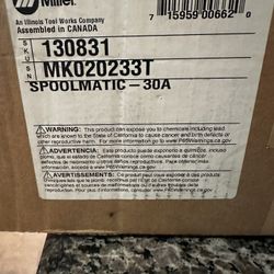 Miller Welder Spoolmatic  30 A. Gun