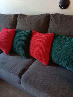 XMAS CUSHIONS.