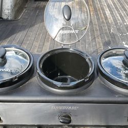 Farberware Triple Slow Cooker