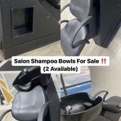 Salon Shampoo Bowls (2 Available)