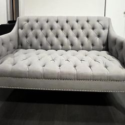Gray Entryway Sofa