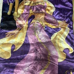 Beautiful Jasmine Disney Sleeping Bag With Doll Set
