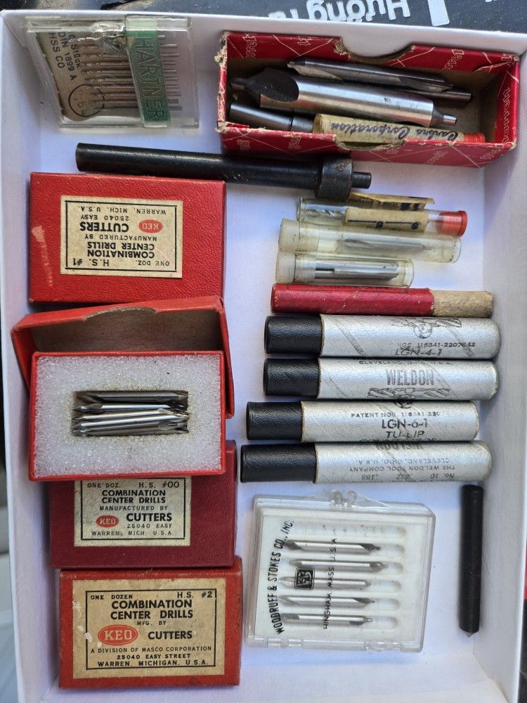 Assortment Of Small Center Drills