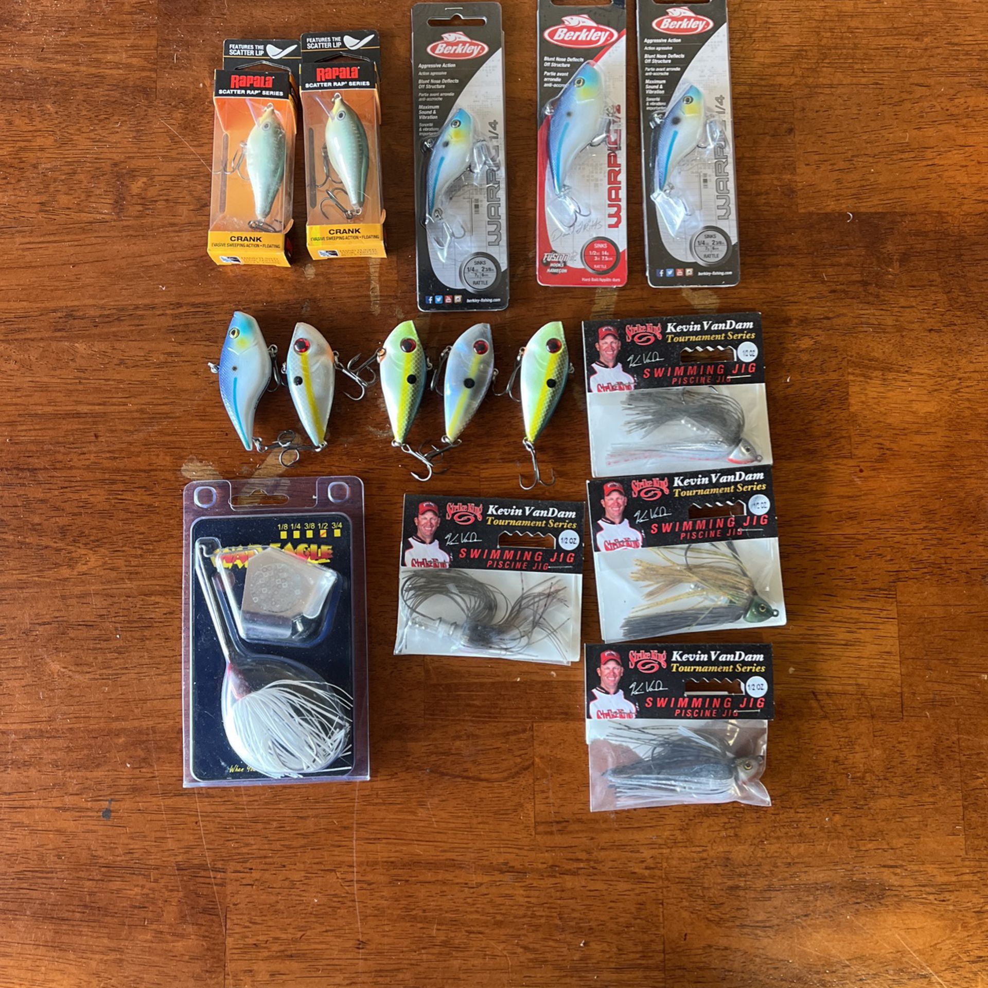 Bass Lures, Swim jig, Rattle Trap, Buzz Bait for Sale in San Diego, CA -  OfferUp
