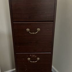 Solid Wood File Cabinet