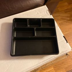 Small drawer tray black