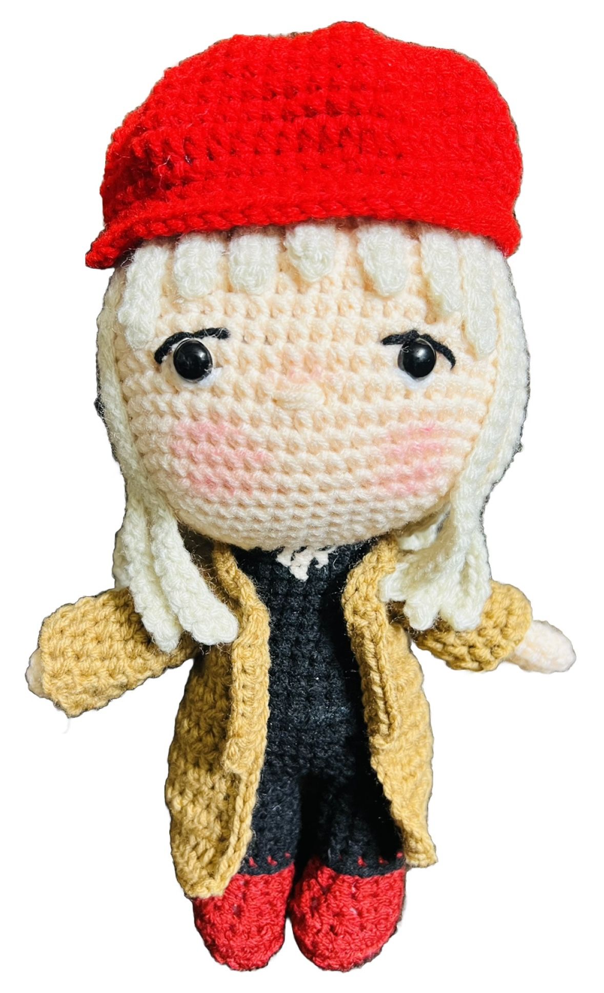 Taylor Swift Red Singer Crochet Doll figure PLUSH STuffed Amigurumi TOY handmade