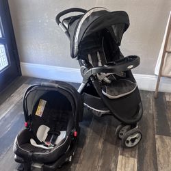 GRACO SPORT LX TRAVEL SYSTEM!!