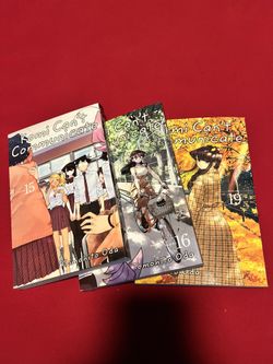 Komi Can’t Communicate Manga Vol. 15, 16, & 19