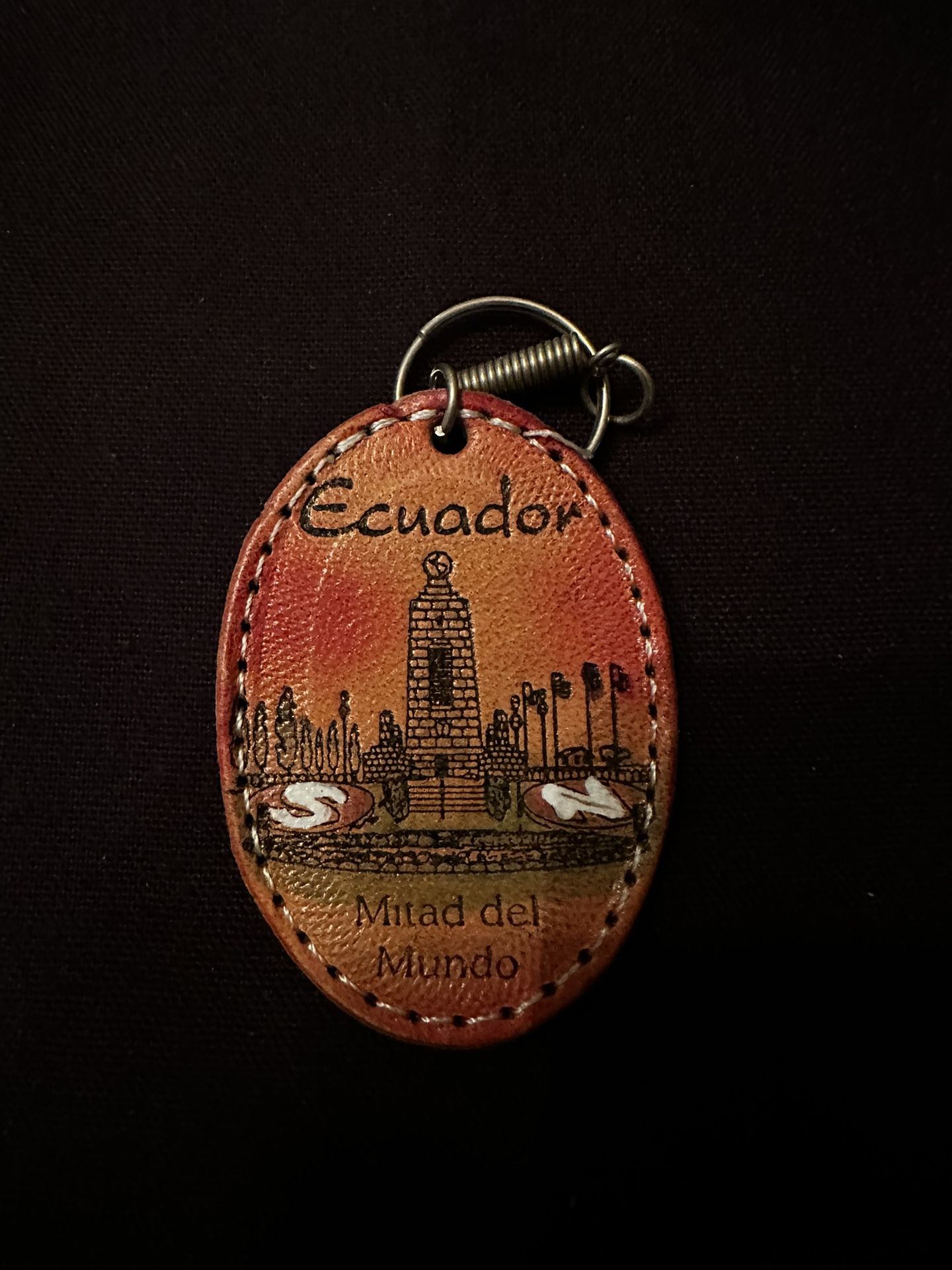 Ecuador “Mitad Del Mundo” Keychain