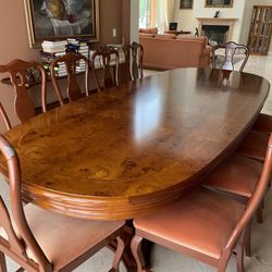 Radica Wood Dining Table