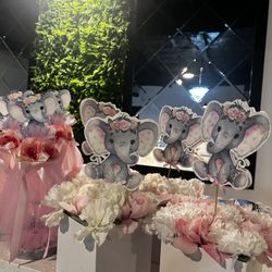 Elephant Baby Shower Decoration