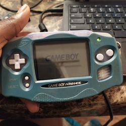 Gameboy With Case And Two Games