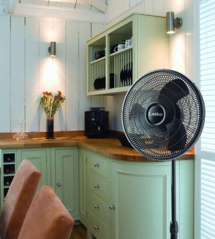 Lasko Fan Oscillating Adjustable 16" Standing Pedestal Fan for Indoor, Bedroom, Living Room, Home Office, College Dorm Use Gray New