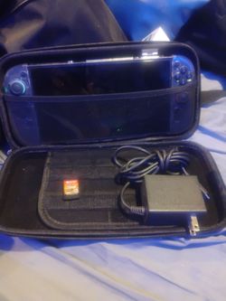 Nintendo switch 2 with game, charger and case