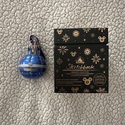 Disney World Castle Sketchbook Proposal Ornament 