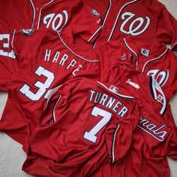 Youth And Adult Washington Nationals Baseball Jersey 