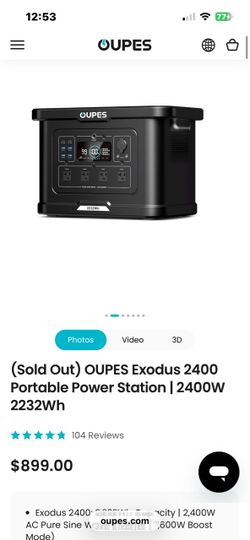 NEED GONE Portable Generator2400W
