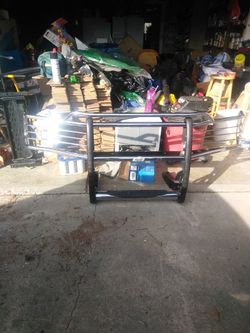 Rhino brush guard All Chrome